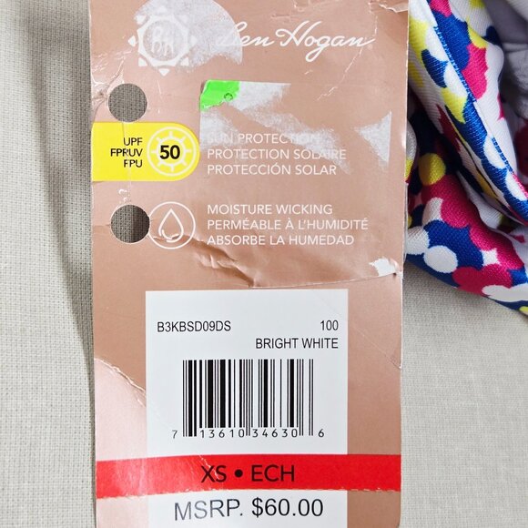 NWT WOMEN'S BEN HOGAN GEO PRINT SKORT/SKIRT UNDERSHORTS POCKETS XS MSRP $60 - Picture 10 of 11